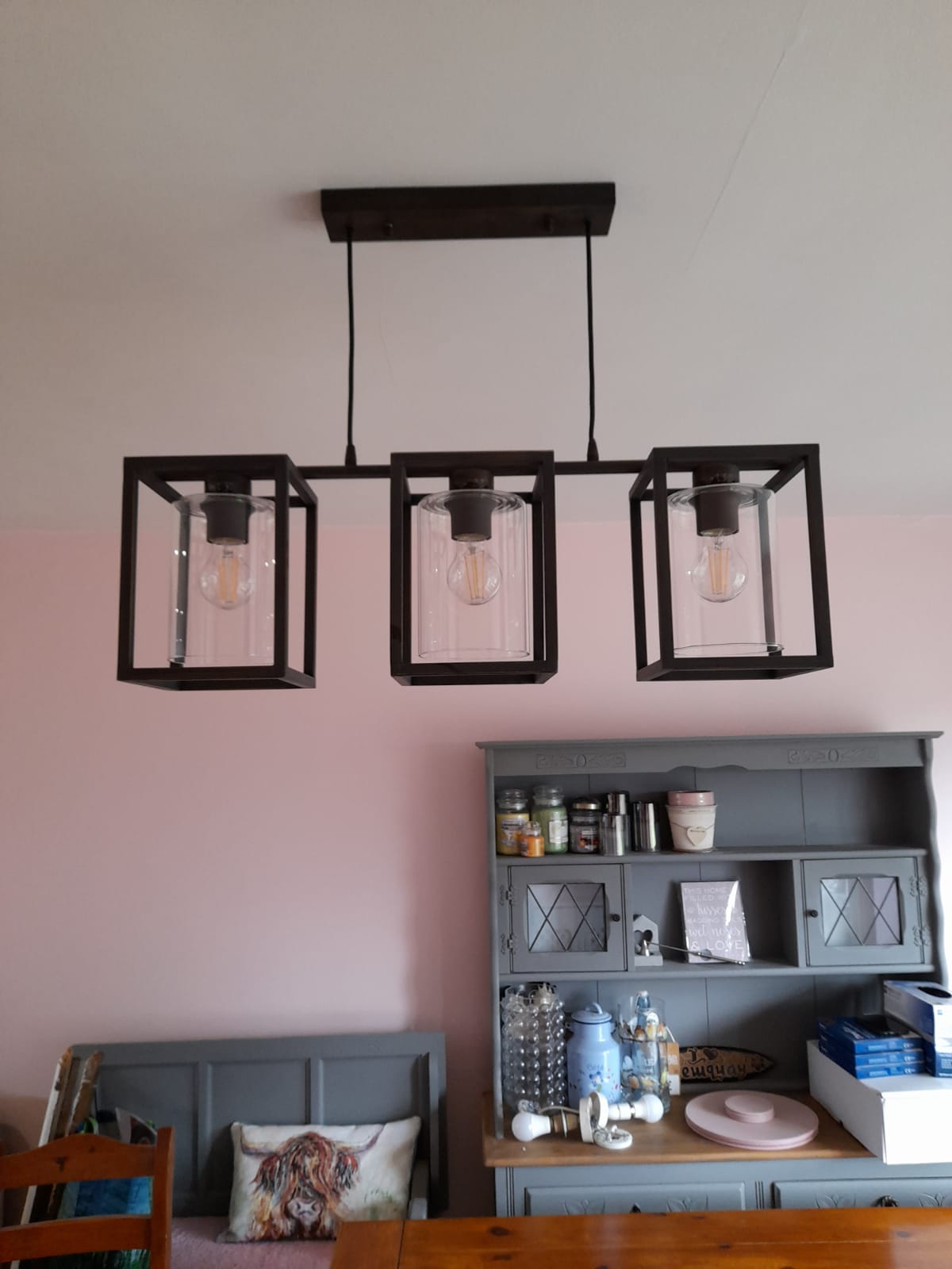 Feature pendant lighting installed by Purseglove Electrical